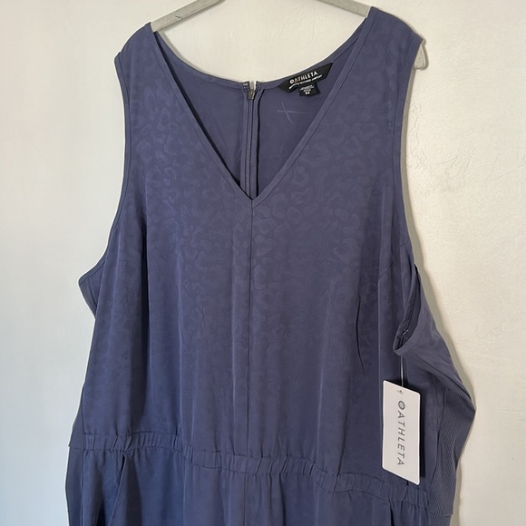 NWT Athleta Brooklyn Textured Jumpsuit - Picture 4 of 7